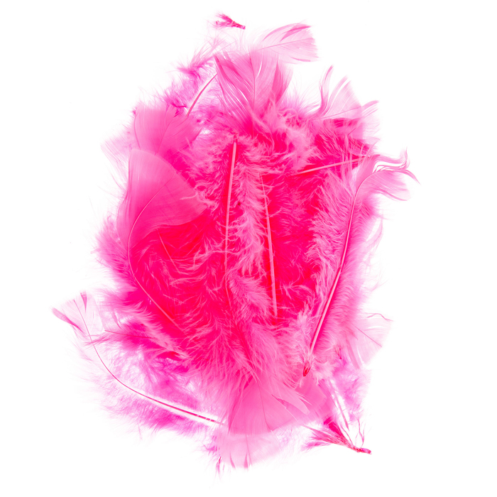 Candy Pink Feather Fluff Hobby Lobby 575654