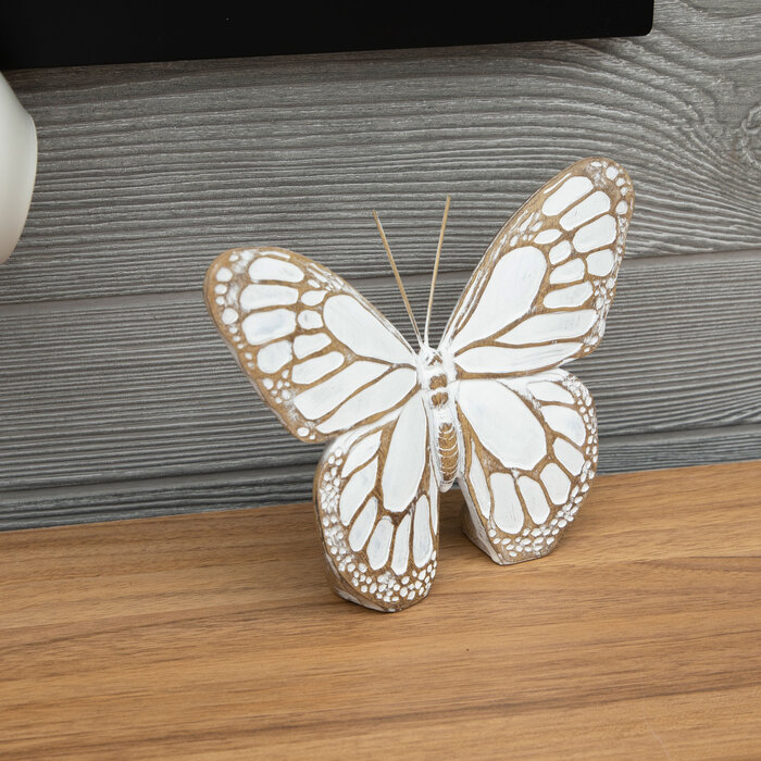 Whitewash Wood Grain Butterfly Hobby Lobby 2175115
