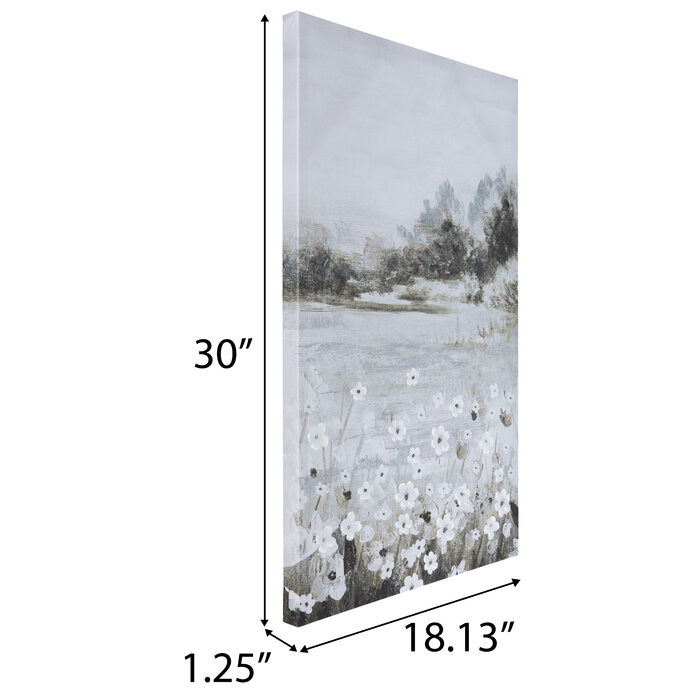 Field Of Flowers Canvas Wall Decor Set Hobby Lobby 2179745