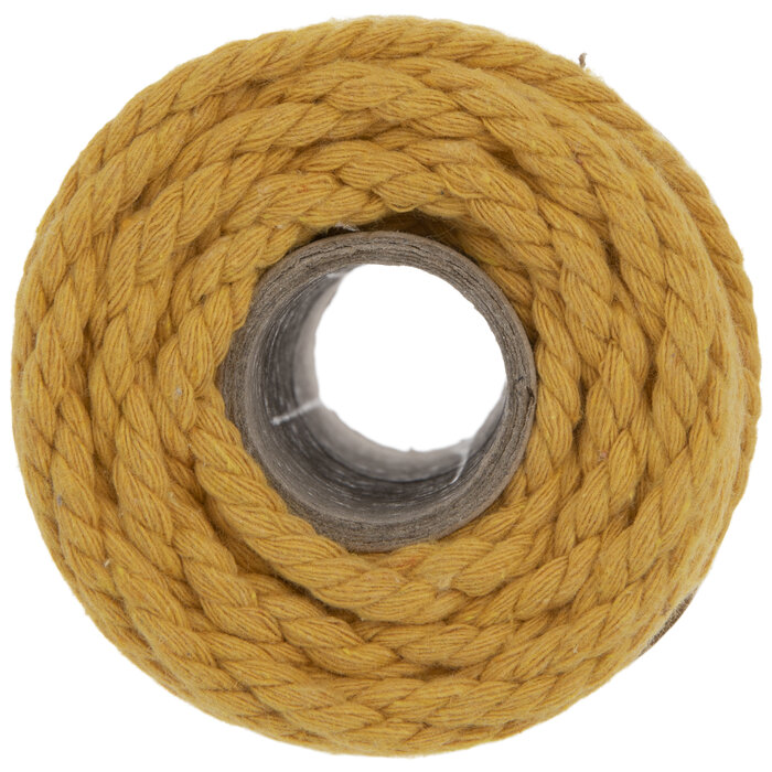 Mustard Yarn Bee Macrame Cord 5mm Hobby Lobby 2170587