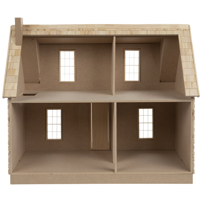 Moss Creek Log Cabin Wood Dollhouse Hobby Lobby 1891548