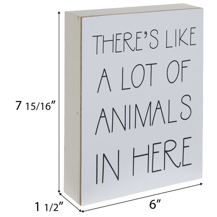 A Lot Of Animals In Here Wood Decor Hobby Lobby 2069532