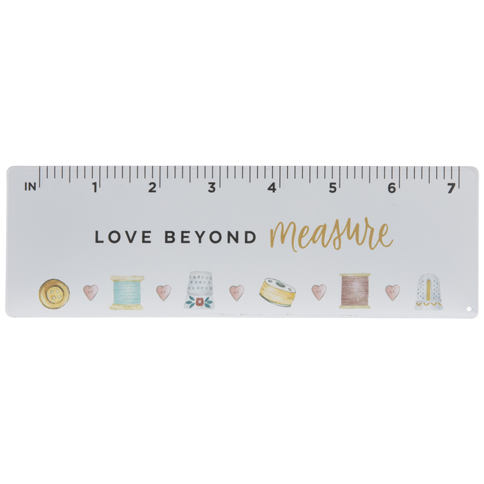 Love Beyond Measure Metal Ruler Hobby Lobby 2053205