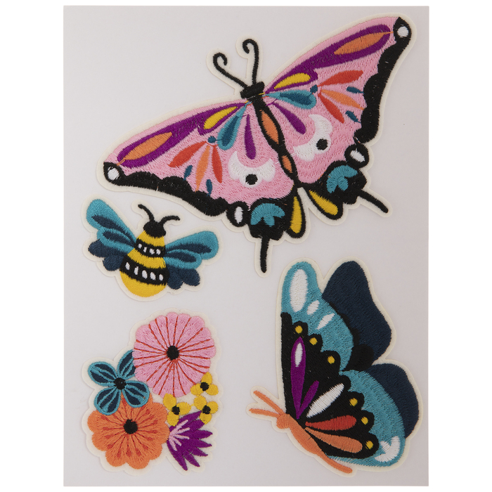 MultiColor Butterflies IronOn Appliques Hobby Lobby 2048692