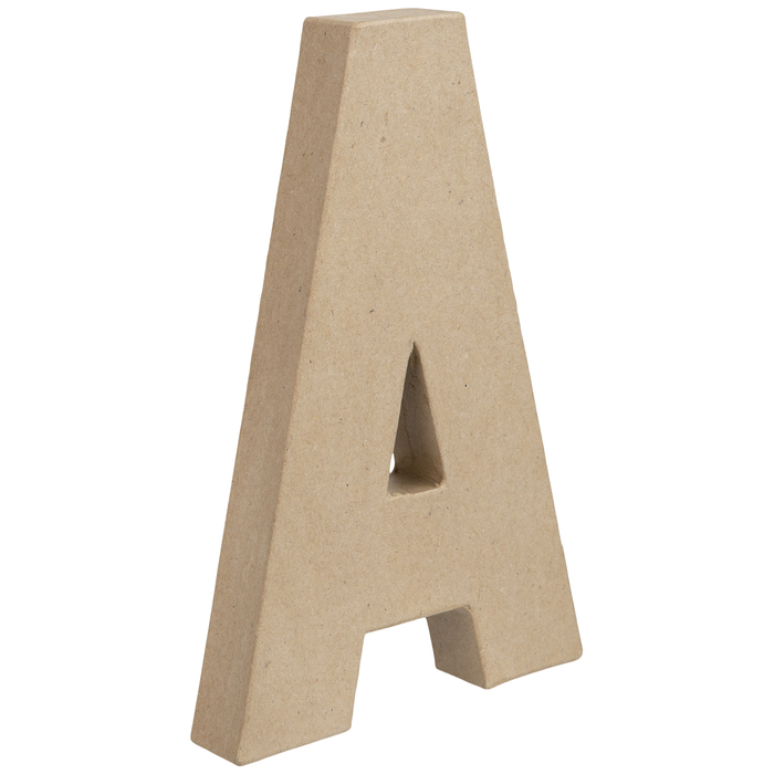 Paper Mache Letter A 8 1/4" Hobby Lobby 184721