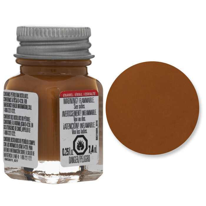 Flat Brown Testors Enamel Paint Hobby Lobby 356253