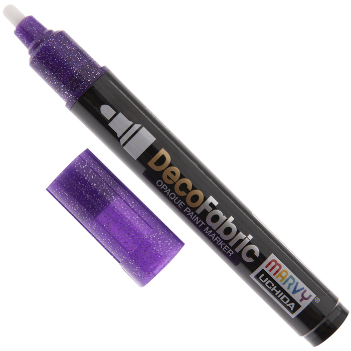 Glitter Violet DecoFabric Marker Hobby Lobby 1942853