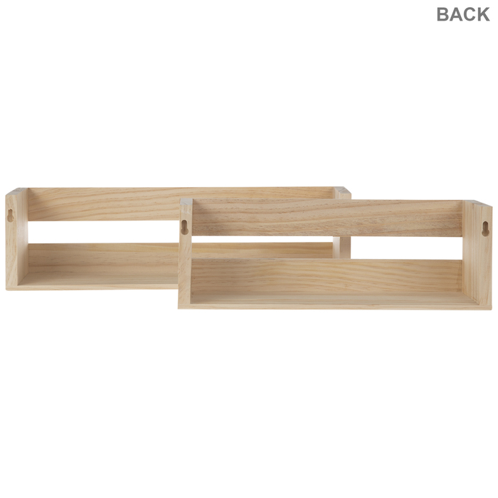 Wood Crate Wall Shelves Set Hobby Lobby 1403195