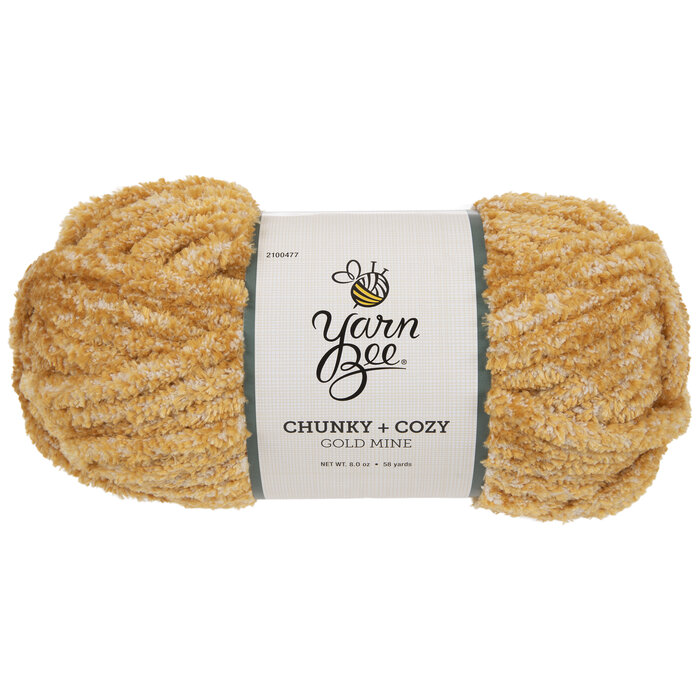 Gold Mine Yarn Bee Chunky & Cozy Yarn Hobby Lobby 2100477