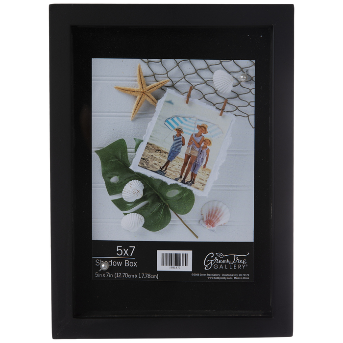 Shallow Wood Shadow Box 5" x 7" Hobby Lobby
