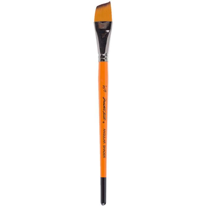 Master's Touch Soft Taklon Angular Shader Paint Brush 3/4" Hobby