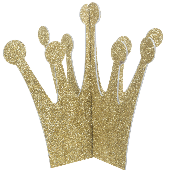 Gold Glitter Paper Crowns Hobby Lobby 1848191