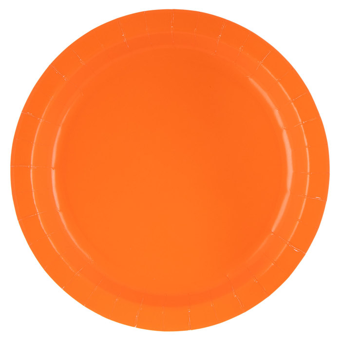 Orange Paper Plates Large Hobby Lobby 226597