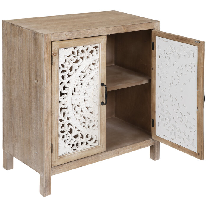 Whitewash Ornate Wood Hobby Lobby 2124006