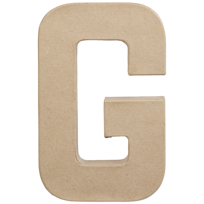 Paper Mache Letter G 8 1/4" Hobby Lobby 185751