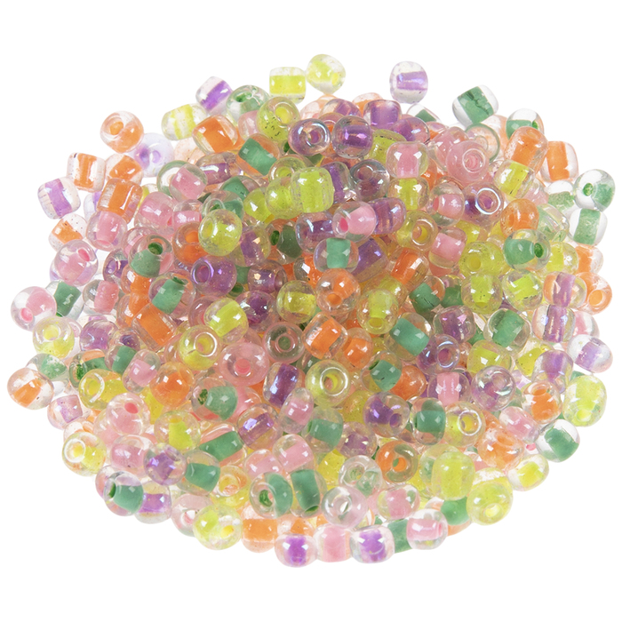 Pastel Glass Seed Bead Mix 6/0 Hobby Lobby 2029940