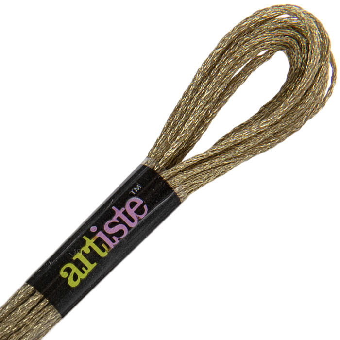 Gold Artiste Metallic Floss Hobby Lobby 800219