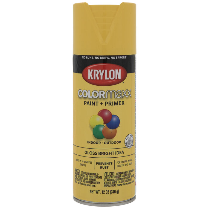 Bright Idea Krylon ColorMaxx Gloss Spray Paint & Primer Hobby Lobby
