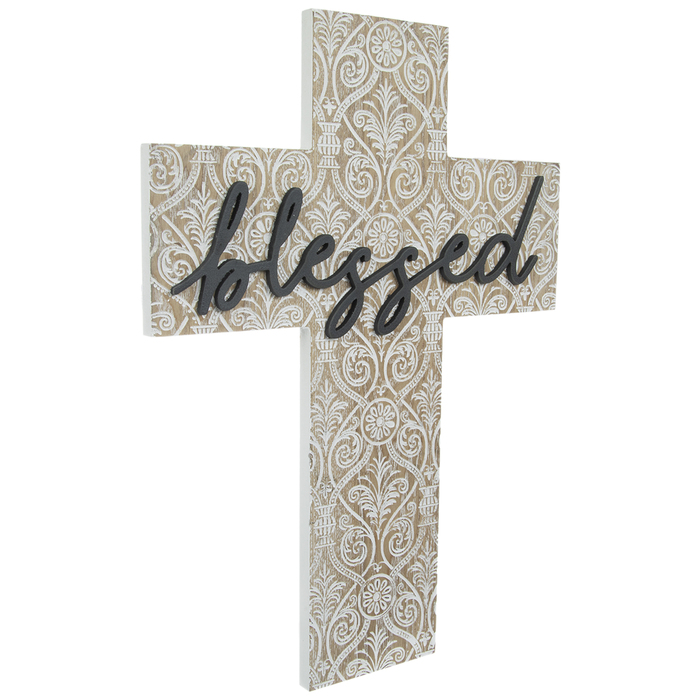 Blessed Engraved Wood Wall Cross Hobby Lobby 1869643
