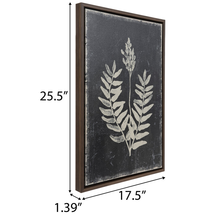 Botanical Imprint Canvas Wall Decor Hobby Lobby 2178598