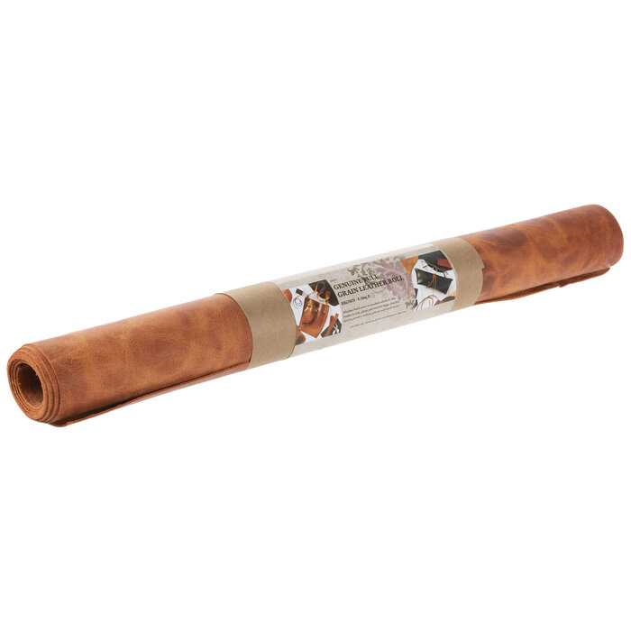 Brown Full Grain Leather Roll Hobby Lobby 2043172