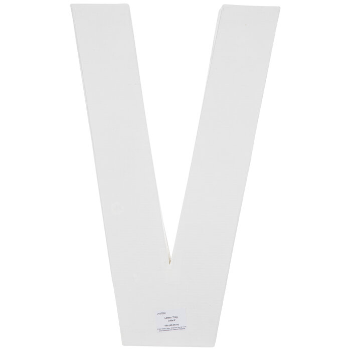 White Letter Tray V Hobby Lobby 2157352