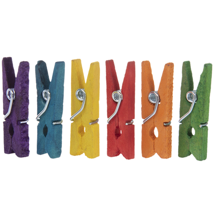 Mini Colored Spring Clothespins Hobby Lobby 844142