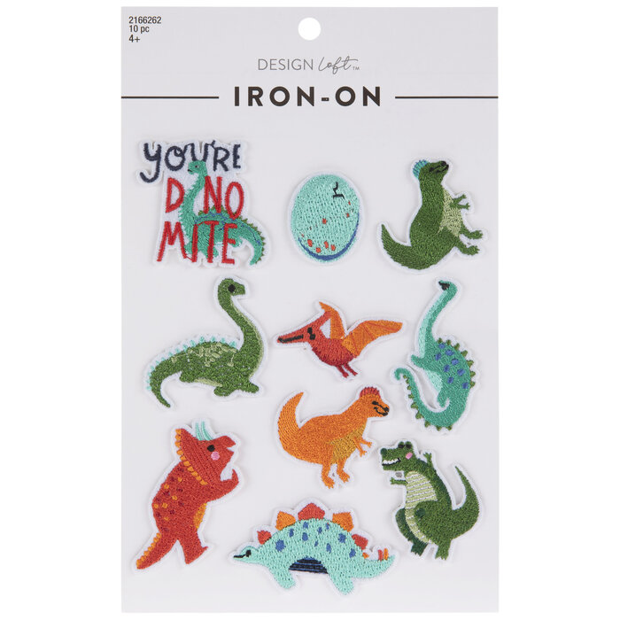 Dinosaur IronOn Appliques Hobby Lobby 2166262