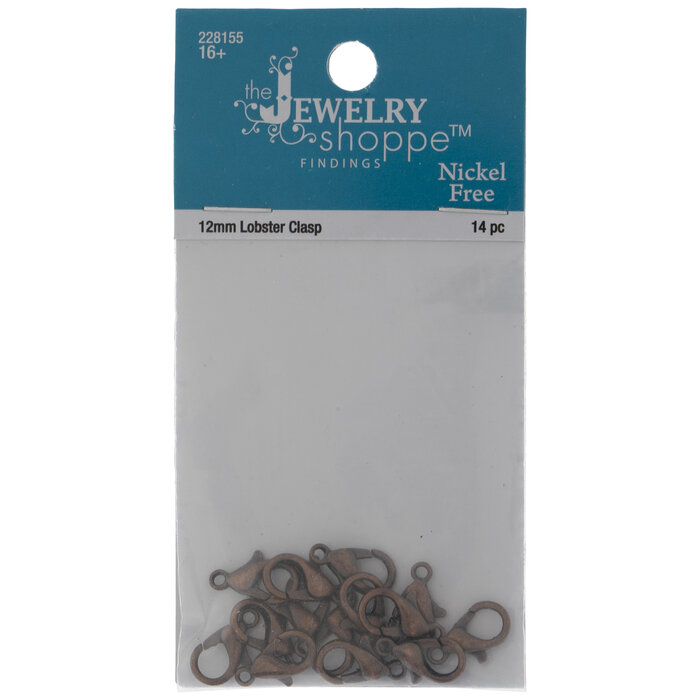 Lobster Clasps 12mm Hobby Lobby 228155