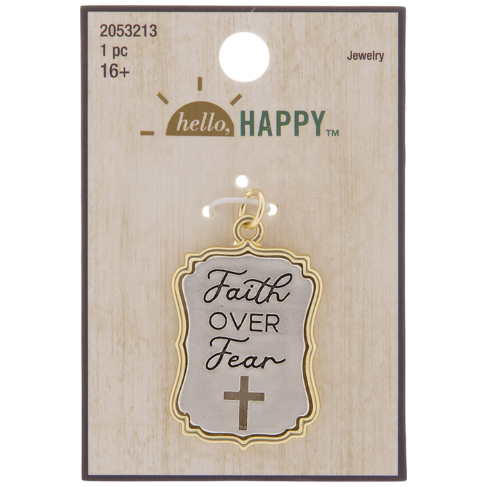 Faith Over Fear Pendant Hobby Lobby 2053213