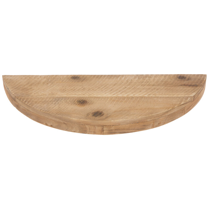 Semicircle Floating Wood Wall Shelf Hobby Lobby 2178937