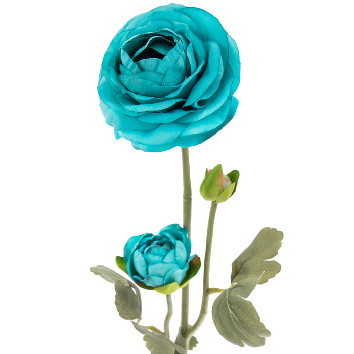 Turquoise Ranunculus Stem Hobby Lobby 792929