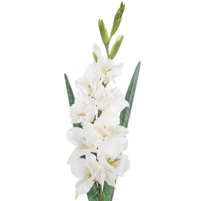 White True Touch Gladiola Stem Hobby Lobby 147058