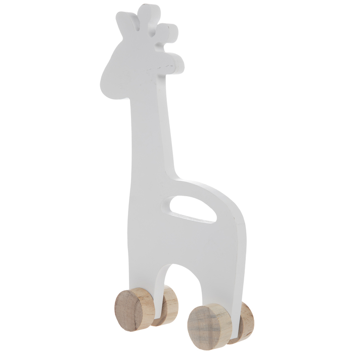 Giraffe Rolling Wood Decor Hobby Lobby 1799642