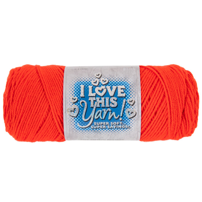 Orange I Love This Yarn Hobby Lobby 248807