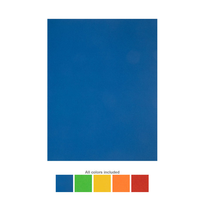 Primary Cardstock Paper Pack 8 1/2" x 11" Hobby Lobby 732222