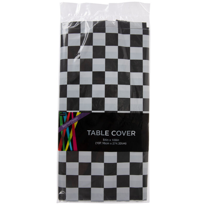 Checkered Flag Table Cover Hobby Lobby 434423