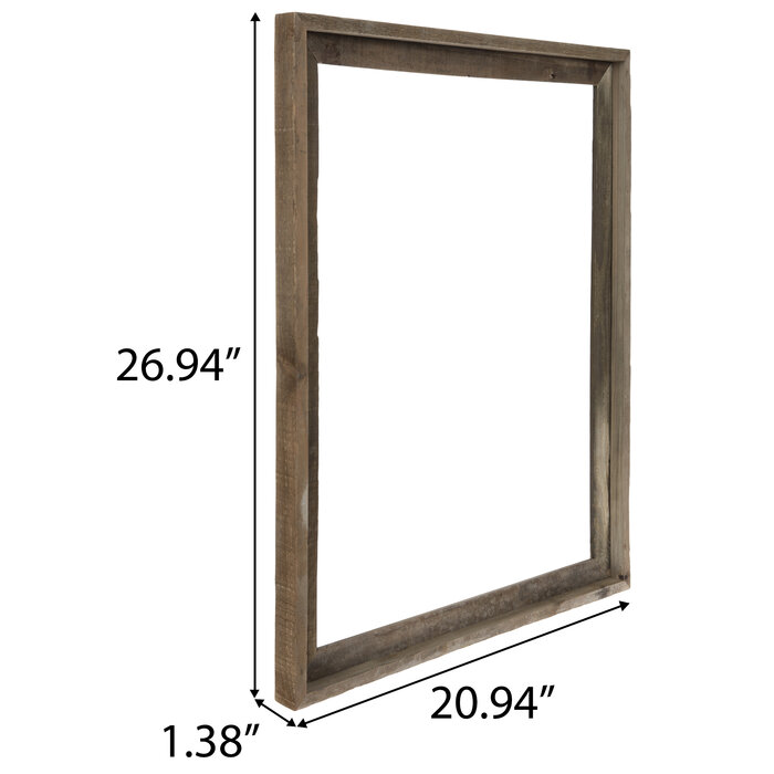 Brown Barnwood Open Frame Hobby Lobby