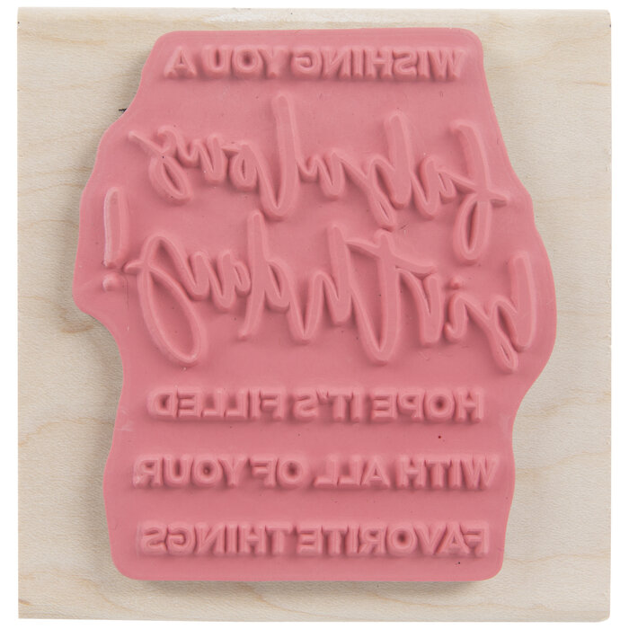 Fabulous Birthday Rubber Stamp Hobby Lobby 2133361