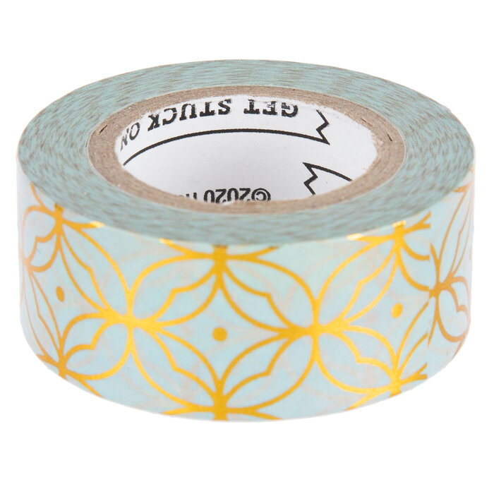 Blue & Gold Geometric Washi Tape Hobby Lobby 1992163