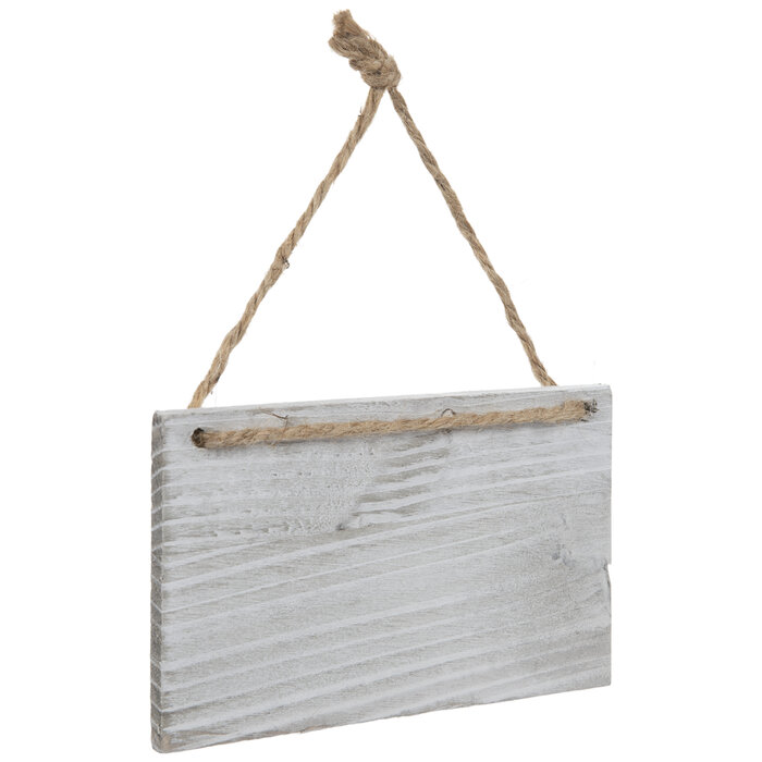 Whitewash Wood Signs With Jute Hangers Hobby Lobby 2095735