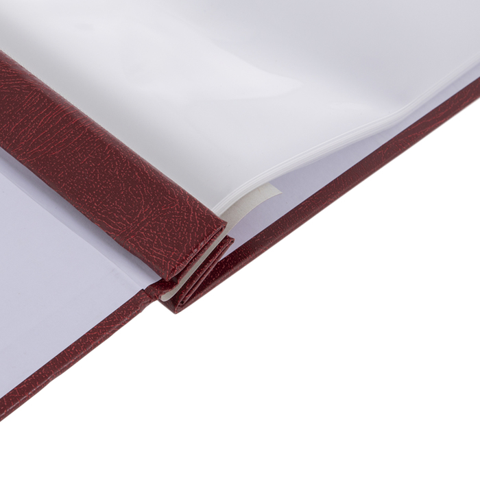 Red Vinyl Post Bound Scrapbook Album 8 1/2" x 11" Hobby Lobby 338160