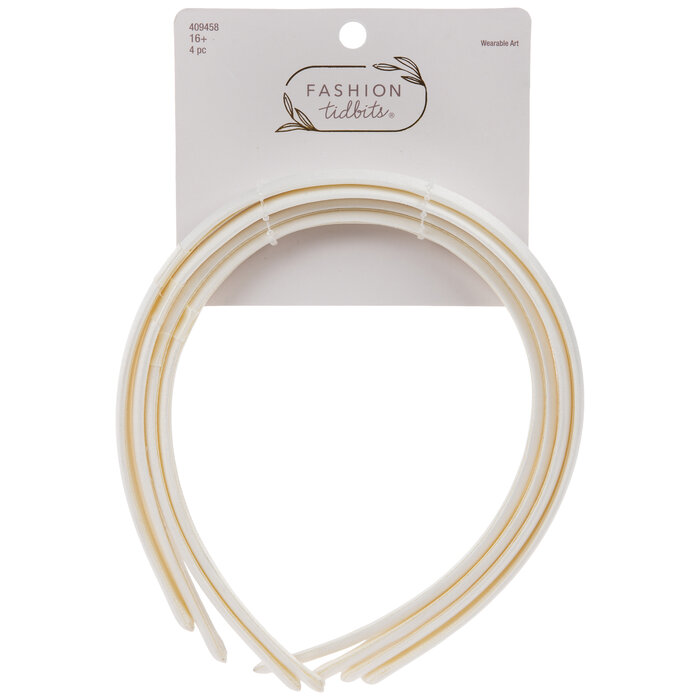 Ivory Satin Headbands Hobby Lobby 409458