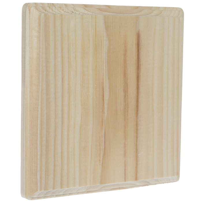 Square Wood Plaque 6 3/4" Hobby Lobby 181123