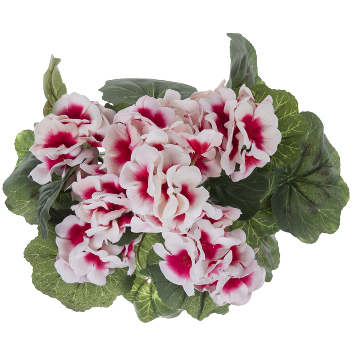 White & Pink Geranium Bush Hobby Lobby 910414