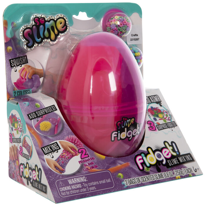 So Slime Fidget Slime Mix Ins Egg Kit Hobby Lobby 2215267