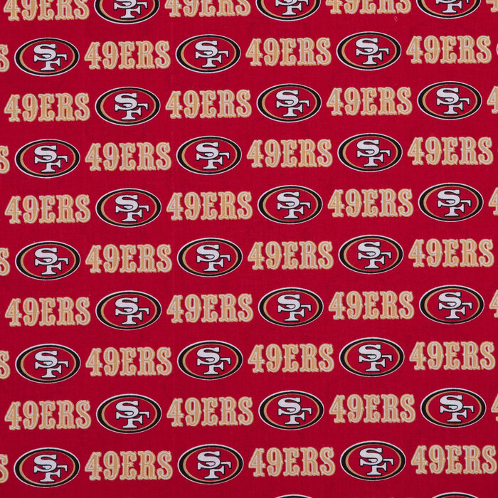 Nfl San Francisco 49ers Cotton Fabric Hobby Lobby 409292