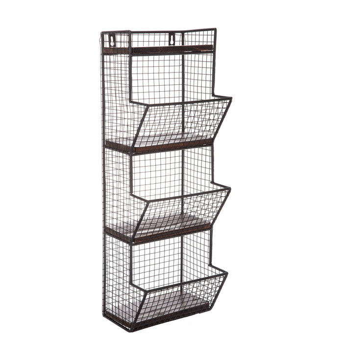 Black Three Tiered Metal Wall Basket Hobby Lobby 1458306 - Metal Wall Basket Black Three Tiered Metal Wall Basket Hobby Lobby 1458306 - Metal Wall Basket