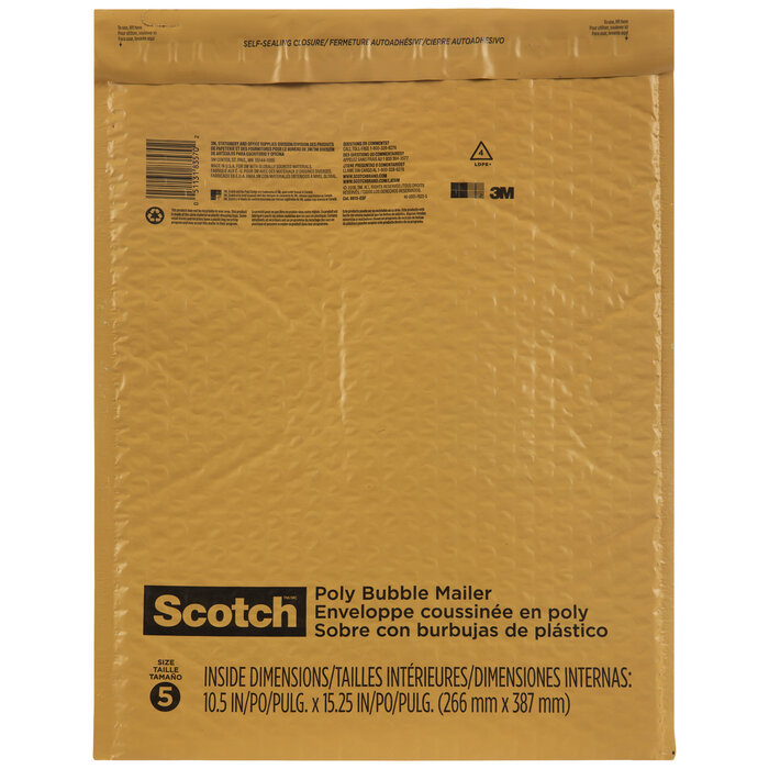 Scotch Bubble Mailer 10" x 15" Hobby Lobby 2257442