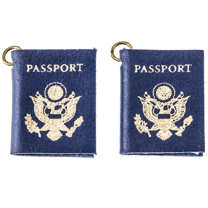 Blue Passport Charms Hobby Lobby 1156926